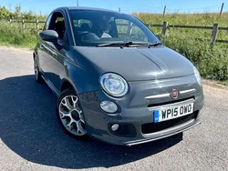 Green Used 2015 Fiat 500 Lounge Hatchback | £3,995 (Good price)