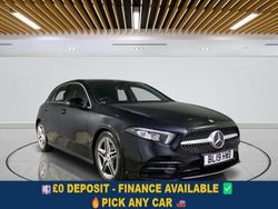 Black Used 2019 Mercedes A180 AMG line Hatchback | £13,449 (Fair price)