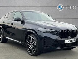Black Used 2025 BMW X6 M Sport SUV | £72,940