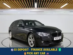 Black Used 2017 BMW 320 M Sport Estate | £15,049 (Fair price)