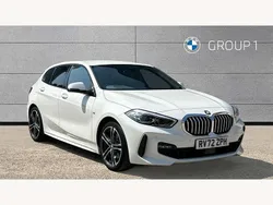 White Used 2022 BMW 118 M Sport Hatchback | £21,695 (Fair price)