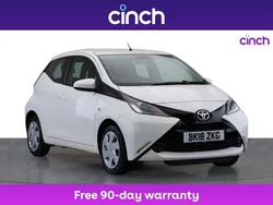 White Used 2018 Toyota Aygo X-play Hatchback | £6,699 (Fair price)