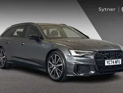 Grey Used 2024 Audi A6 Black Edition Estate | £50,000