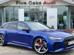 Blue Used 2023 Audi RS6 Advanced Estate | £86,690 (Fair price)