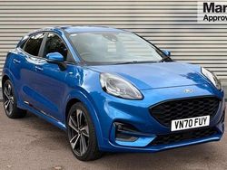 Blue Used 2020 Ford Puma Gen-E ST-Line X SUV | £14,003 (Fair price)