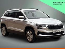 Brilliant silver metallic Used 2024 Skoda Karoq SE Drive SUV | £21,500 (Good price)
