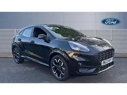 Black Used 2023 Ford Puma Gen-E ST-Line X SUV | £18,599