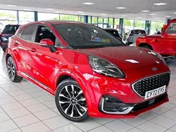 Fantastic red Used 2023 Ford Puma ST-Line SUV | £17,289 (A bit pricey)