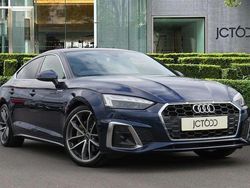 Blue Used 2022 Audi A5 Sportback S-Line Hatchback | £25,925 (Fair price)