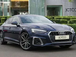 Blue Used 2022 Audi A5 Sportback S-Line Hatchback | £26,950 (Fair price)