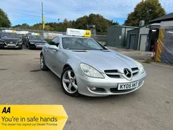 Silver Used 2005 Mercedes SLK350 Cabriolet | £3,450 (Good price)