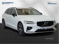 White Used 2021 Volvo V60 R-Design Estate | £27,995 (Fair price)