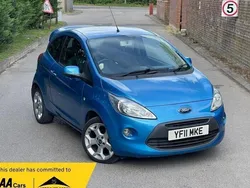 Blue Used 2011 Ford Ka Zetec Hatchback | £2,999 (Fair price)