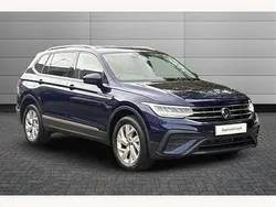 Blue Used 2024 VW Tiguan Allspace Life SUV | £27,790 (Fair price)