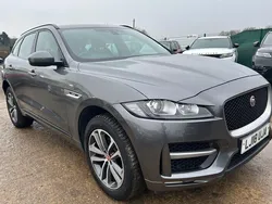 Grey Used 2018 Jaguar F-Pace R-Sport SUV | £13,400 (Fair price)