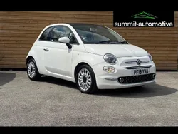 White Used 2018 Fiat 500 Lounge Hatchback | £4,990 (Good price)