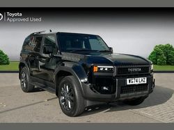 Black New 2025 Toyota Land Cruiser SUV | £78,490
