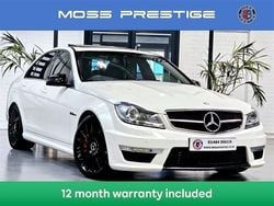 White Used 2013 Mercedes C63 AMG AMG Sedan | £23,995 (Fair price)