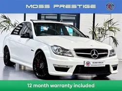White Used 2013 Mercedes C63 AMG AMG Sedan | £23,995 (Fair price)