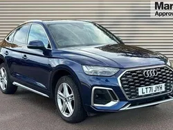 Blue Used 2021 Audi Q5 Sportback S-Line SUV | £29,274 (Super price)