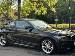 Black Used 2015 BMW 218 M Sport Coupe | £7,495 (Fair price)