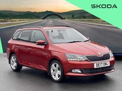 Red Used 2017 Skoda Fabia SE L Estate | £8,990 (Fair price)