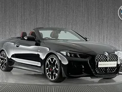 Black New 2024 BMW 420 M Sport Cabriolet | £47,496 (Expensive)