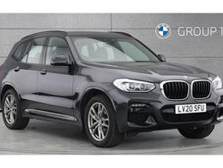 Sophisto grey Used 2020 BMW X3 M Sport SUV | £28,490 (Fair price)