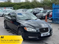 Black Used 2009 Jaguar XF Portfolio Sedan | £2,489 (Expensive)