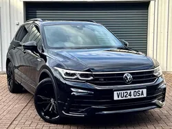 Black Used 2024 VW Tiguan Black Edition SUV | £24,995