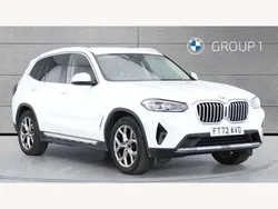 White Used 2022 BMW X3 xLine SUV | £32,850 (Fair price)