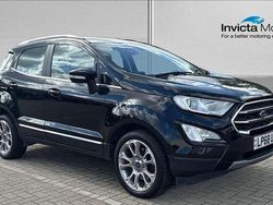 Black Used 2019 Ford Ecosport Titanium SUV | £11,850 (Fair price)