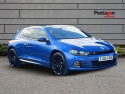Blue Used 2016 VW Scirocco R-line Coupe | £11,879 (Fair price)