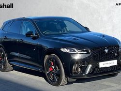 Metallic santorini black Used 2024 Jaguar F-Pace SVR SUV | £58,335