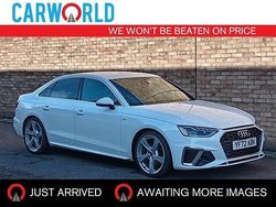 White Used 2022 Audi A4 S-Line Sedan | £26,388 (Expensive)