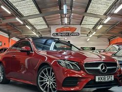 Red Used 2018 Mercedes E220 AMG Line Premium Coupe | £19,995 (Good price)