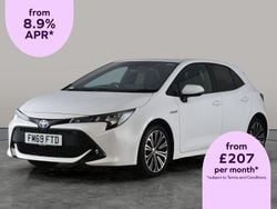 White Used 2020 Toyota Corolla Design Hatchback | £14,450