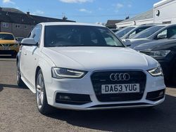 White Used 2013 Audi A4 S-Line Sedan | £5,995 (Fair price)