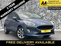 Blue Used 2021 Ford Fiesta Trend Hatchback | £11,895 (Good price)
