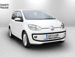 White Used 2013 VW up! high up! Hatchback | £6,750 (Fair price)