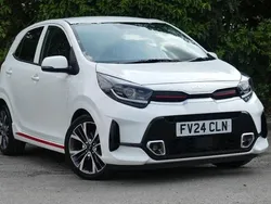 White Used 2024 Kia Picanto 4 Hatchback | £15,219 (Fair price)
