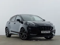 Black Used 2023 Ford Puma ST Hatchback | £23,998 (Fair price)