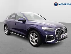 Blue Used 2021 Audi Q5 S-Line SUV | £30,049 (Fair price)