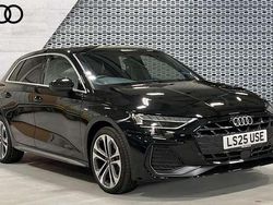 Black Used 2025 Audi A3 e-tron S-Line Hatchback | £28,394 (Fair price)