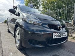 Black Used 2010 Toyota Aygo Hatchback | £2,495 (Fair price)