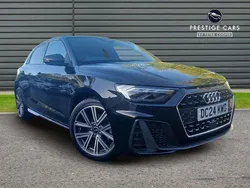Black Used 2024 Audi A1 S-Line Hatchback | £23,791 (Fair price)