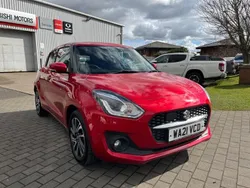 Red Used 2021 Suzuki Swift SZ5 Hatchback | £12,470 (Fair price)