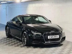 Black Used 2015 Audi TT S-Line Coupe | £8,989 (Fair price)