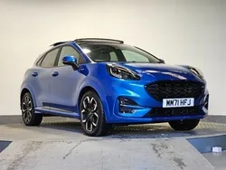 Blue Used 2021 Ford Puma ST-Line X SUV | £19,872 (A bit pricey)