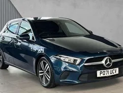 Blue Used 2021 Mercedes A180 Executive Hatchback | £17,980 (Fair price)
